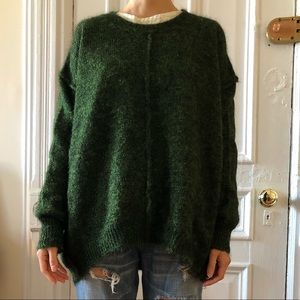 Green sweater from Isabel marant